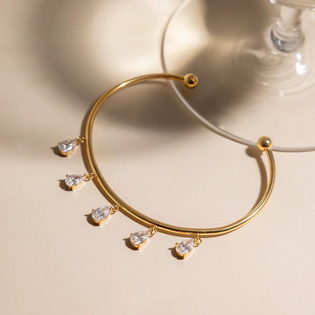 Tears Of Gold Cuff