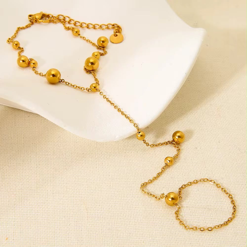 Nirvana Beaded Hand Chain