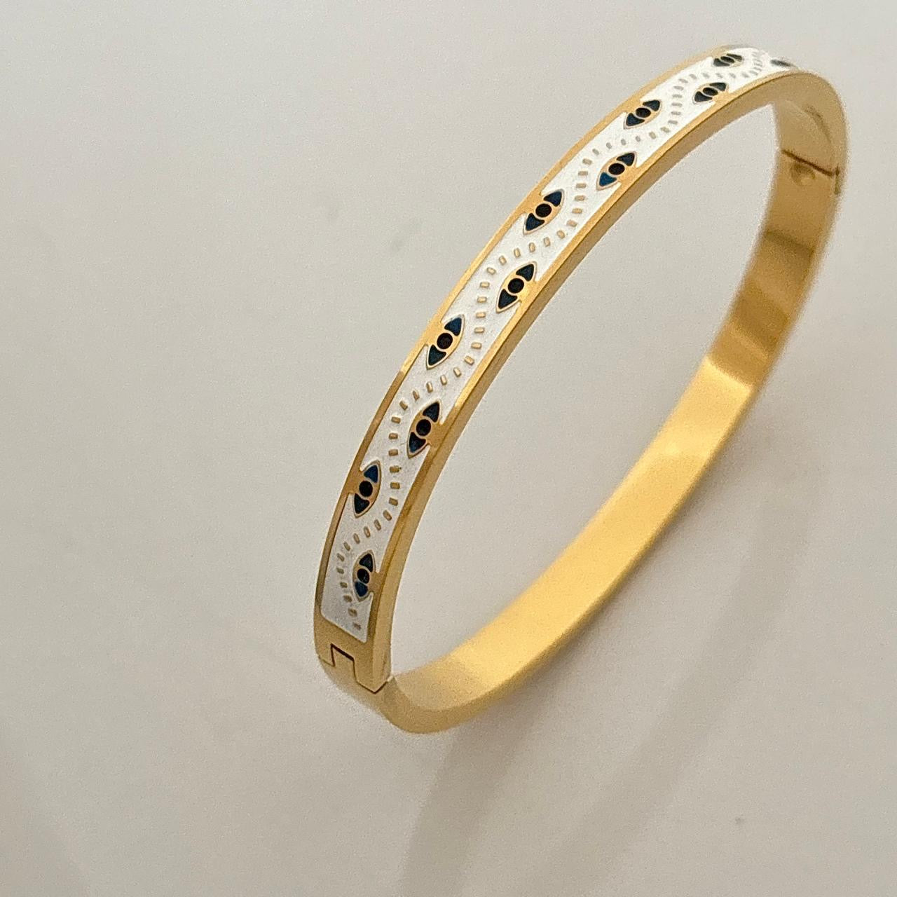 Eye On You Bangle Bracelet