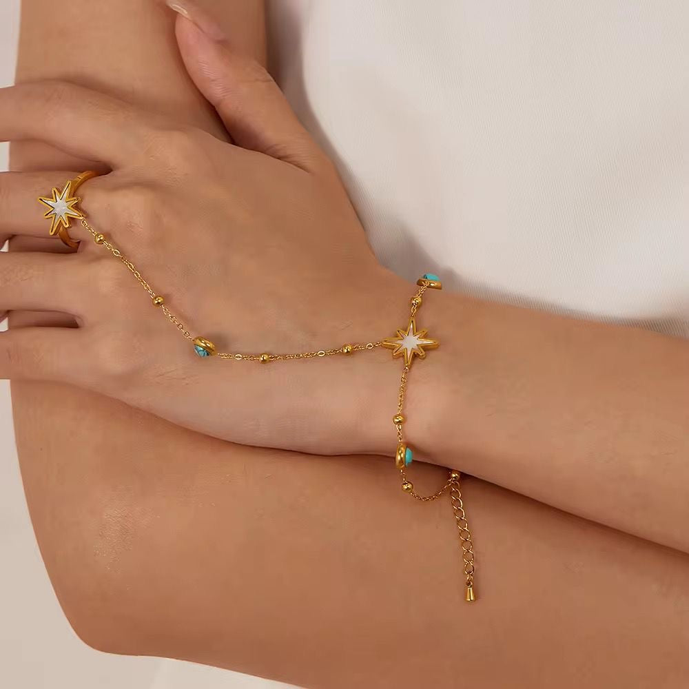 Star Glam Hand Chain