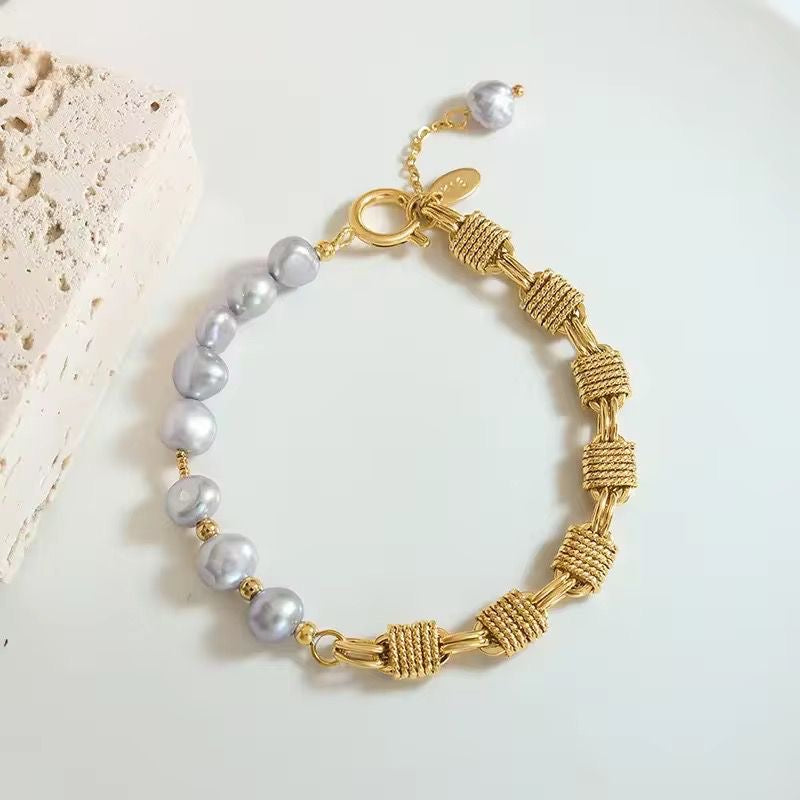 Fresh Water Baroque Pearl Bracelet