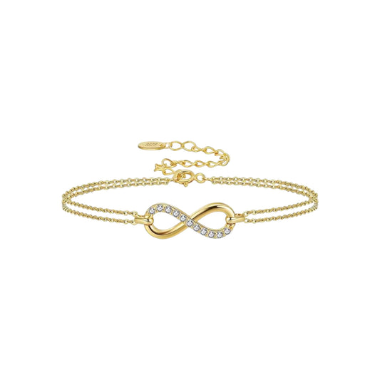 Layered Infinity Bracelet