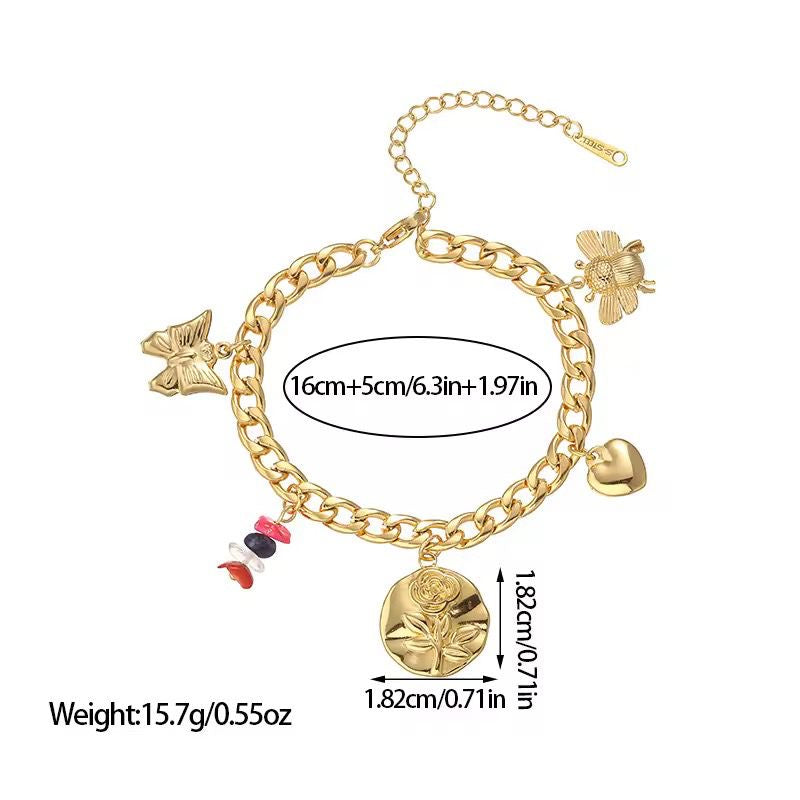 Blooming Charm Bracelet