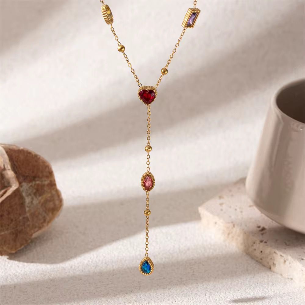 Main Character Lariat Necklace
