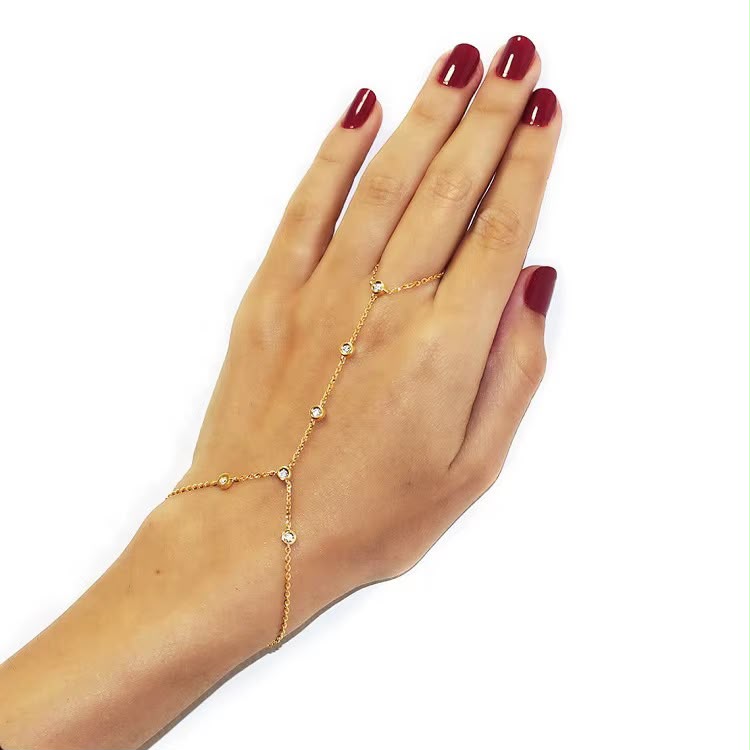 Esme Diamante Hand Chain