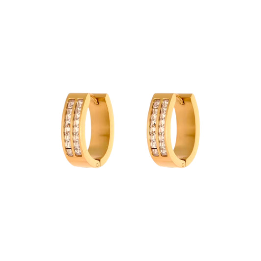 Harper Cz Hoops