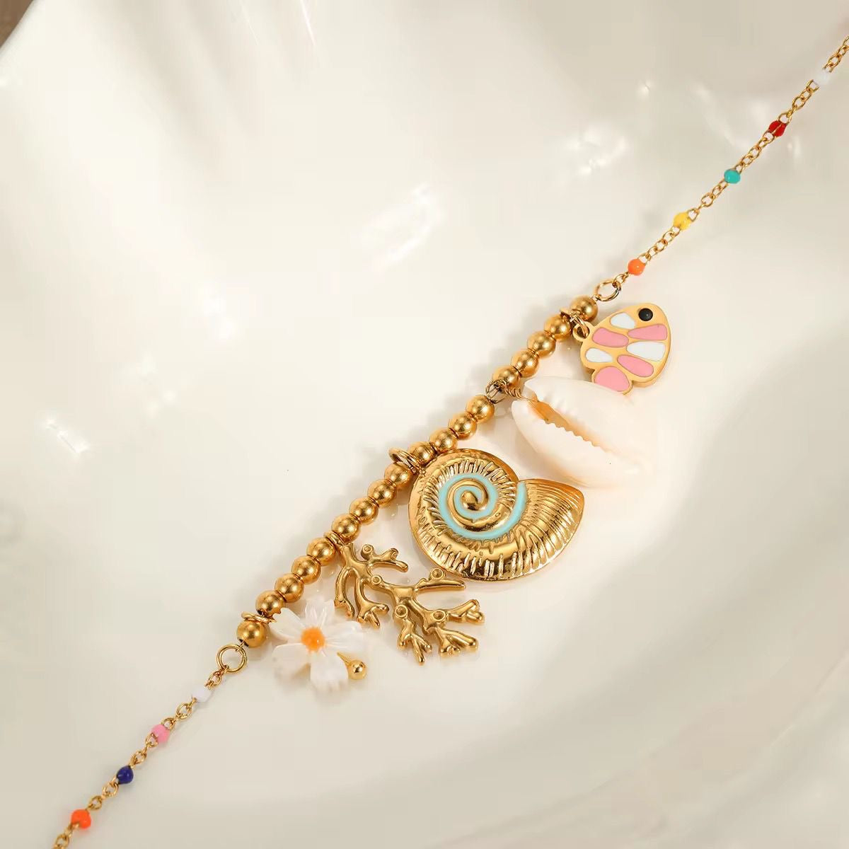 Under The Sea Charm Necklace