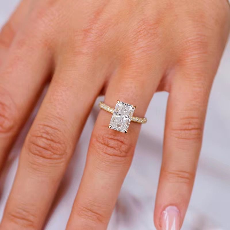 LUX Veil Of Light -Princess Cut Ring