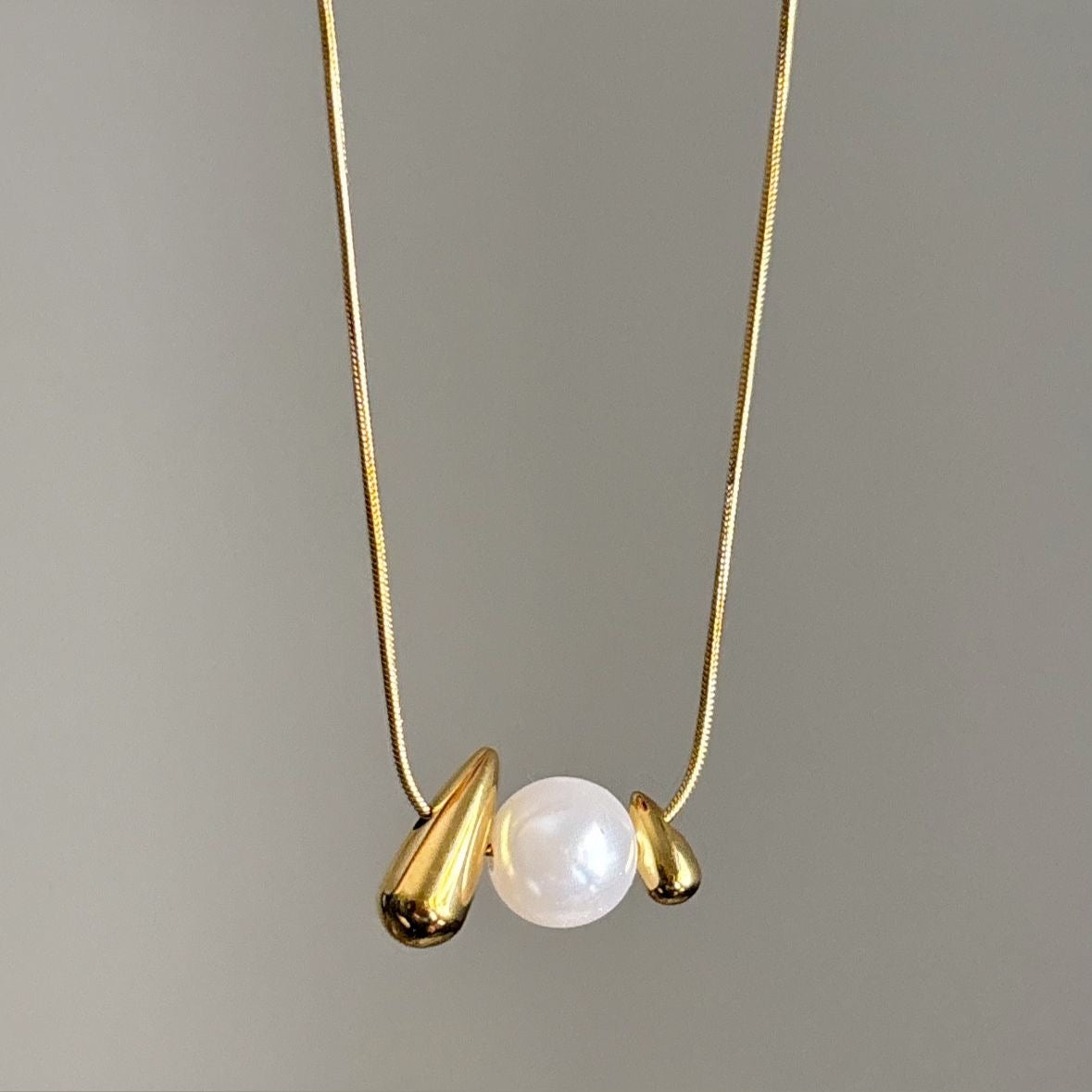 Luxe Pearle Necklace -18K