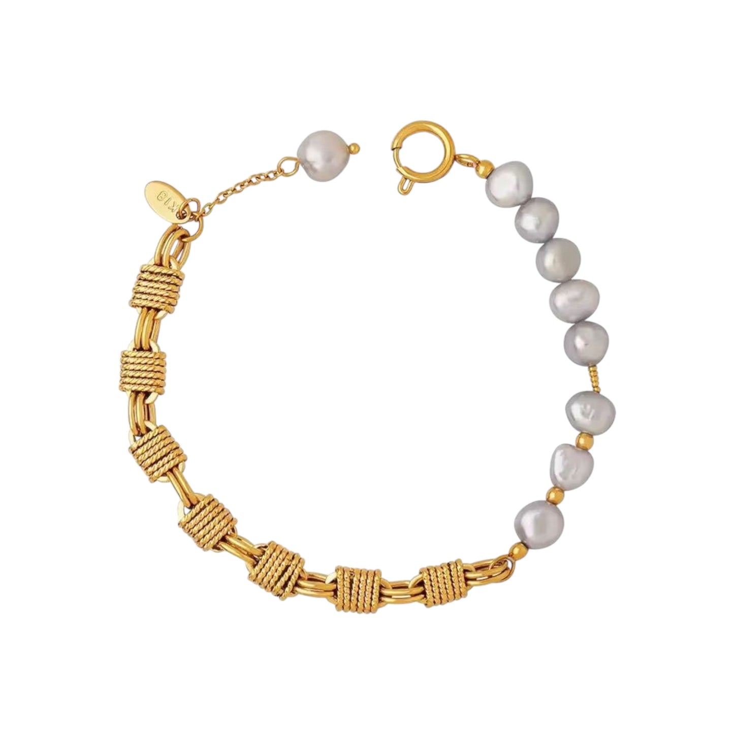 Fresh Water Baroque Pearl Bracelet