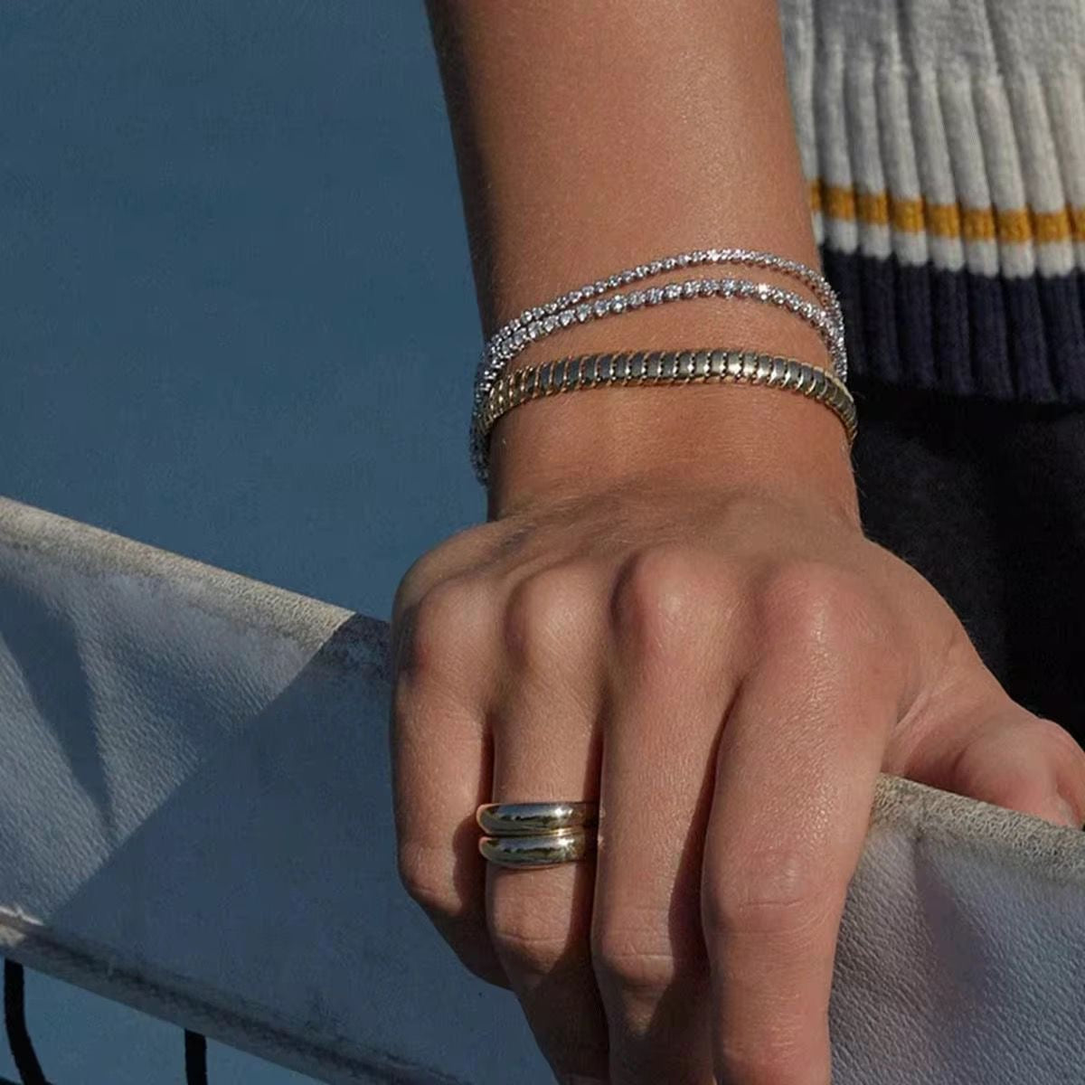 Petite Tennis Bracelet
