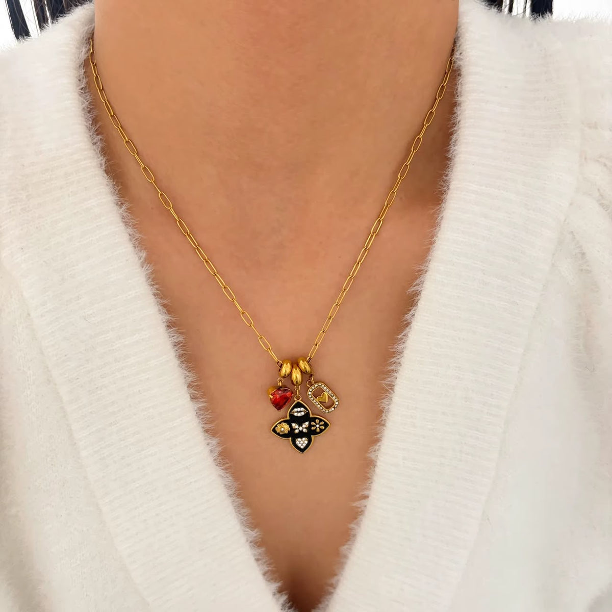 Keepsake Talisman Charm Necklace