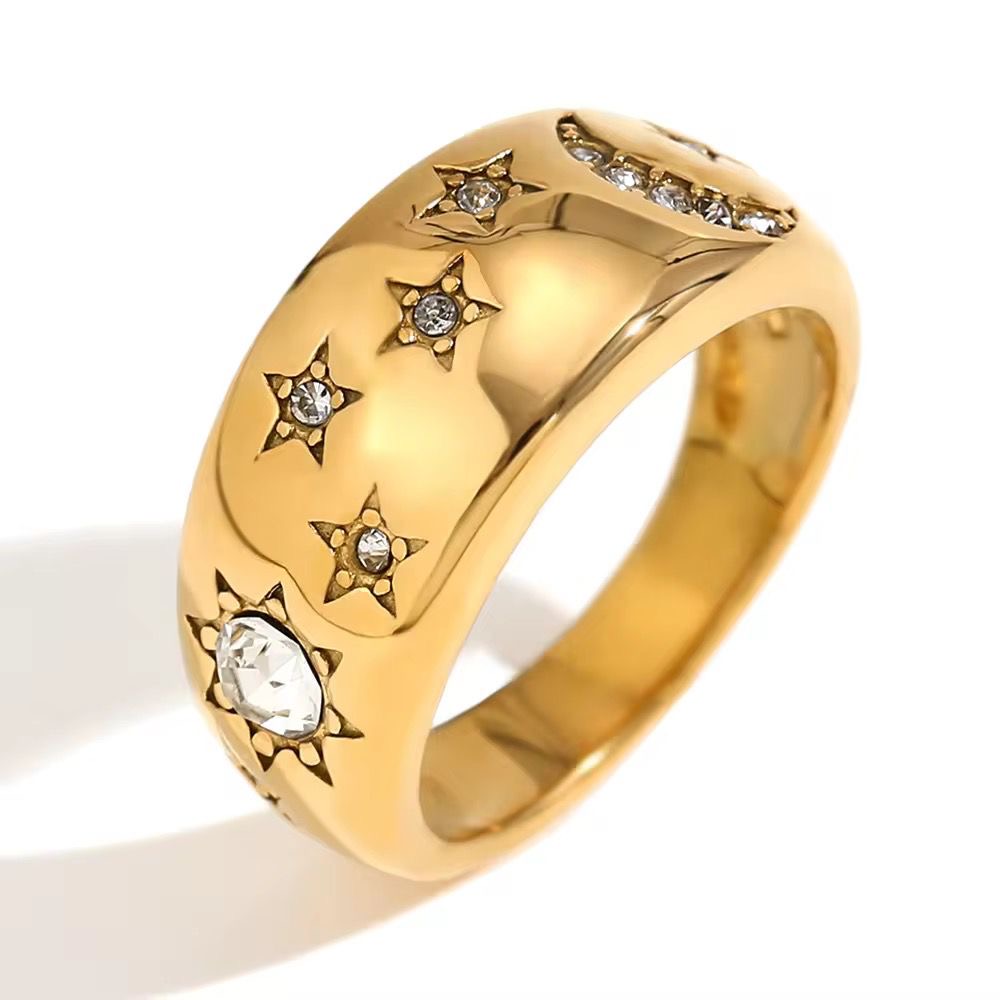 Celestial Bling Dome Ring