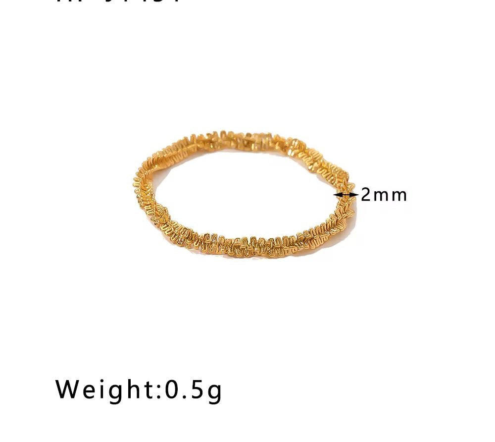 Glitz Sparkly Ring -18K