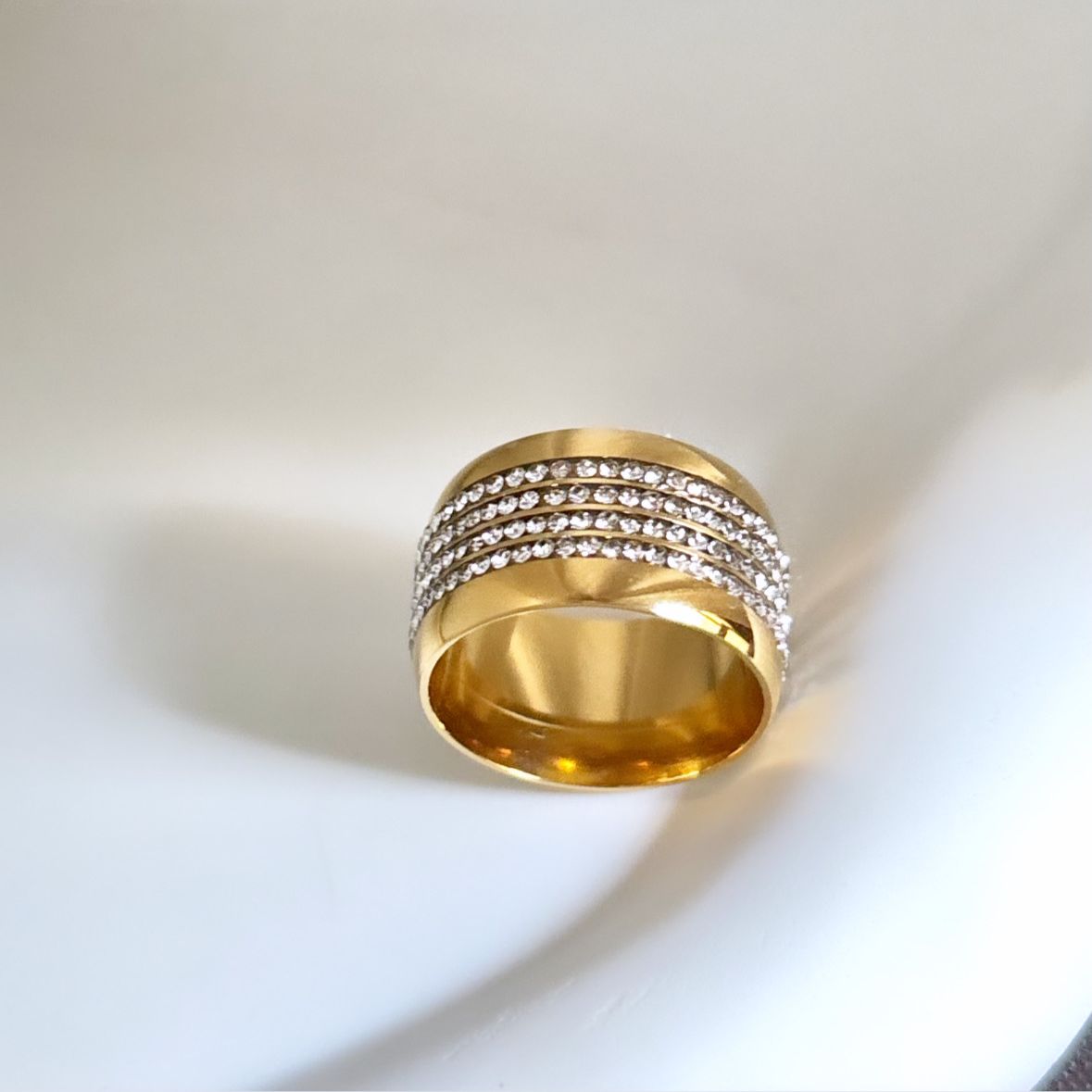 Elysia Bling Lux Ring -18K