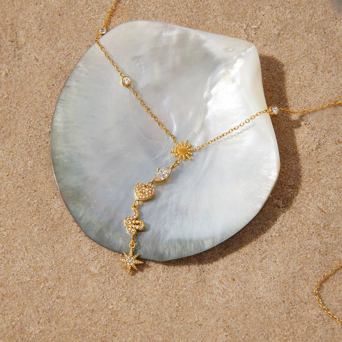 Universe Lariat Necklace