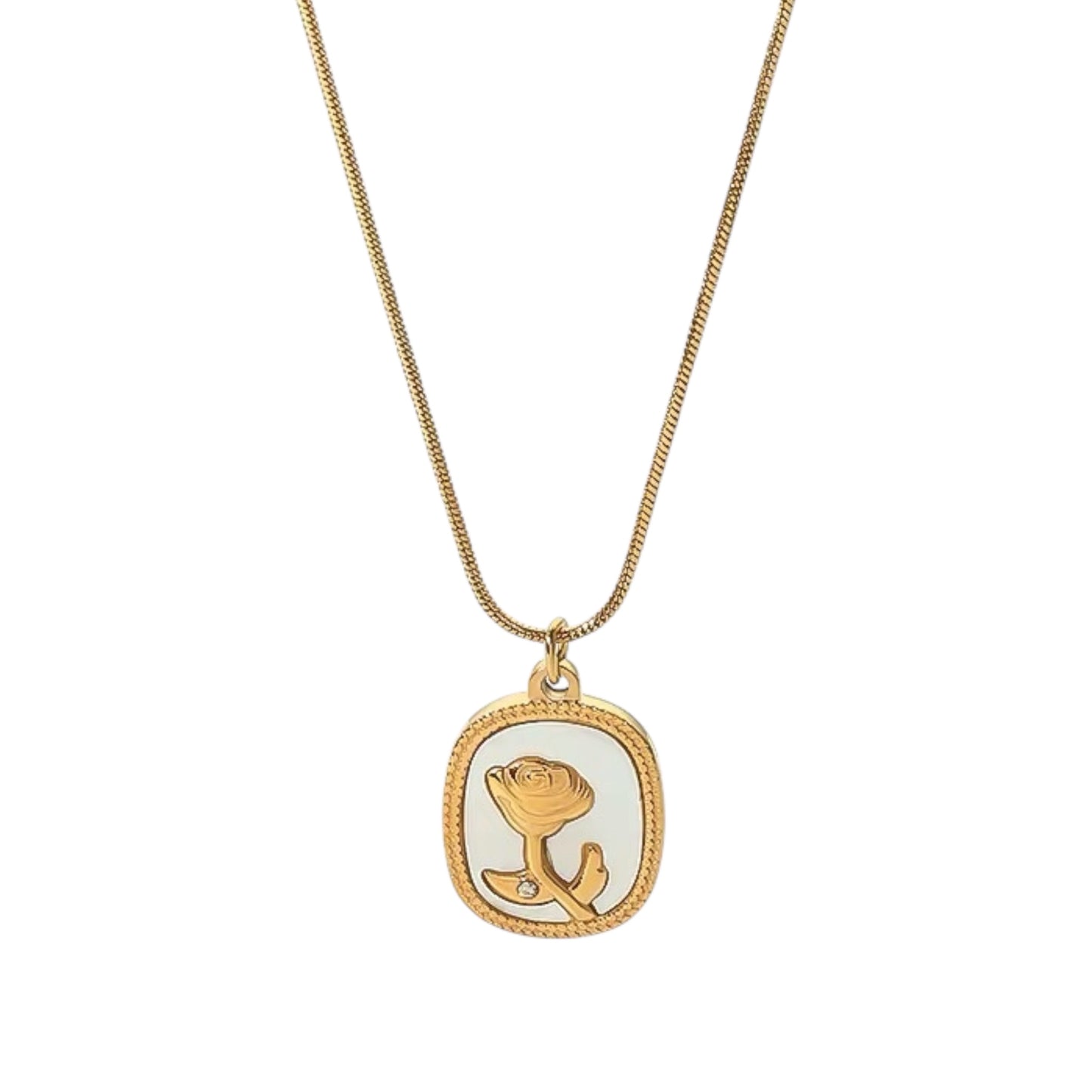 Petite Shell Flora Necklace