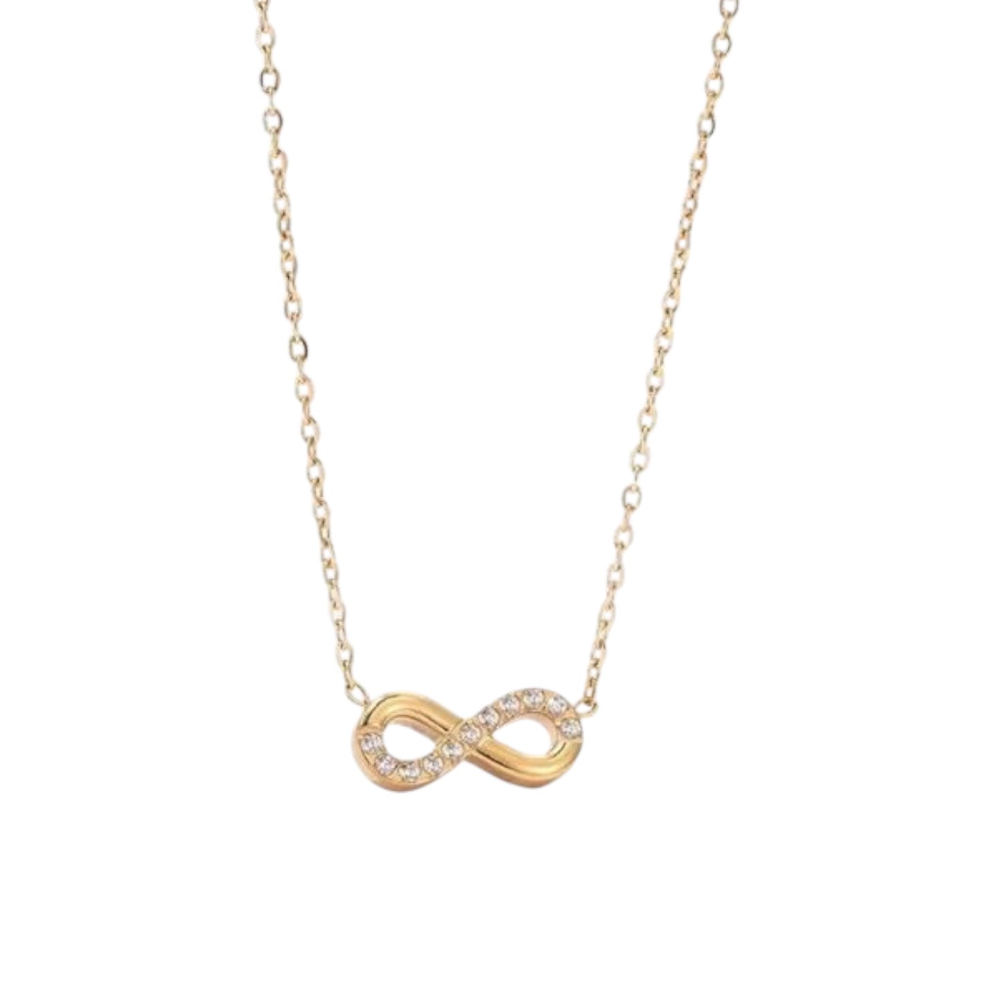 Infinity Bling Necklace