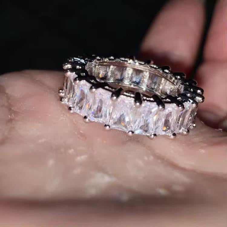 Princess LUX Eternity Band -Silver