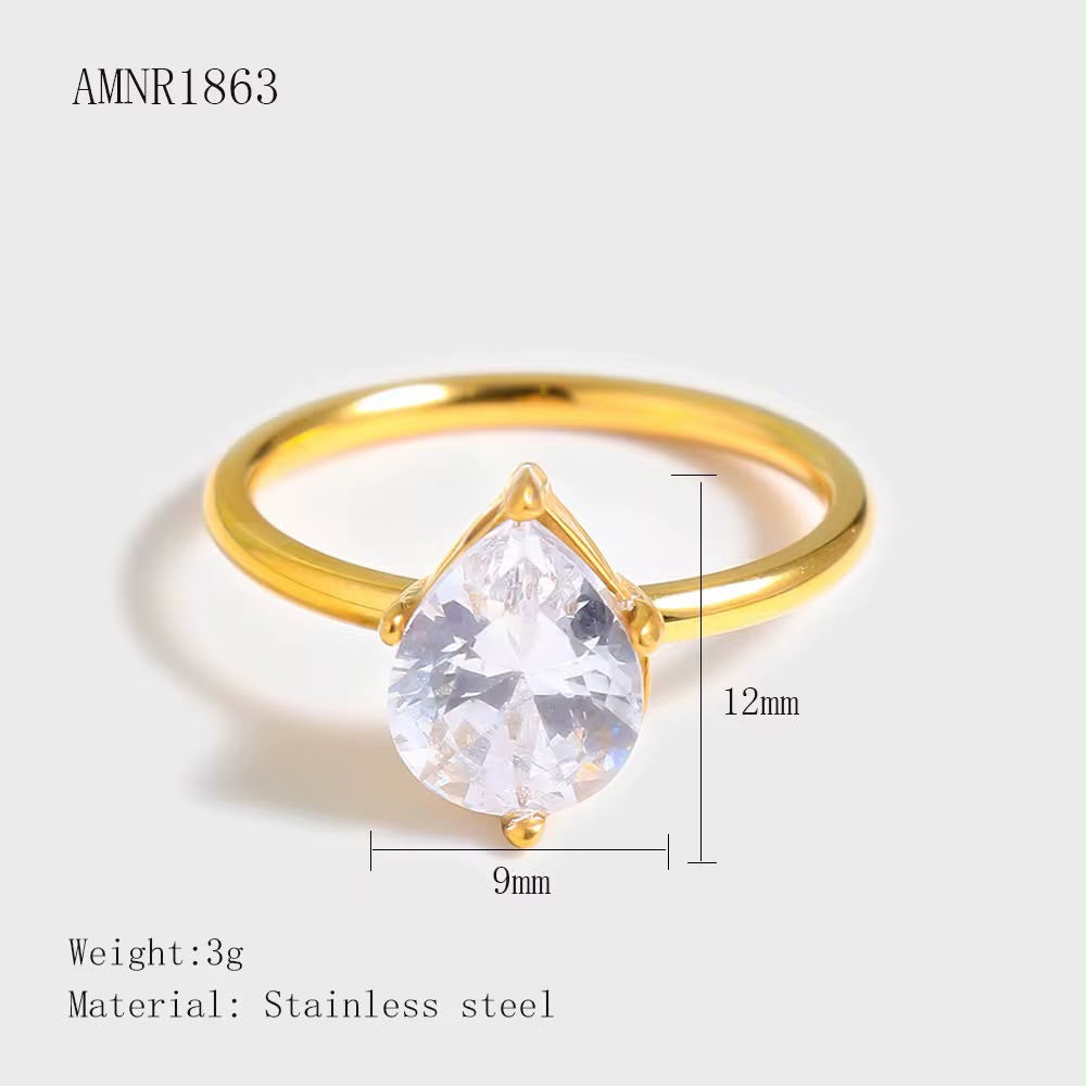 Tear Drop Ring