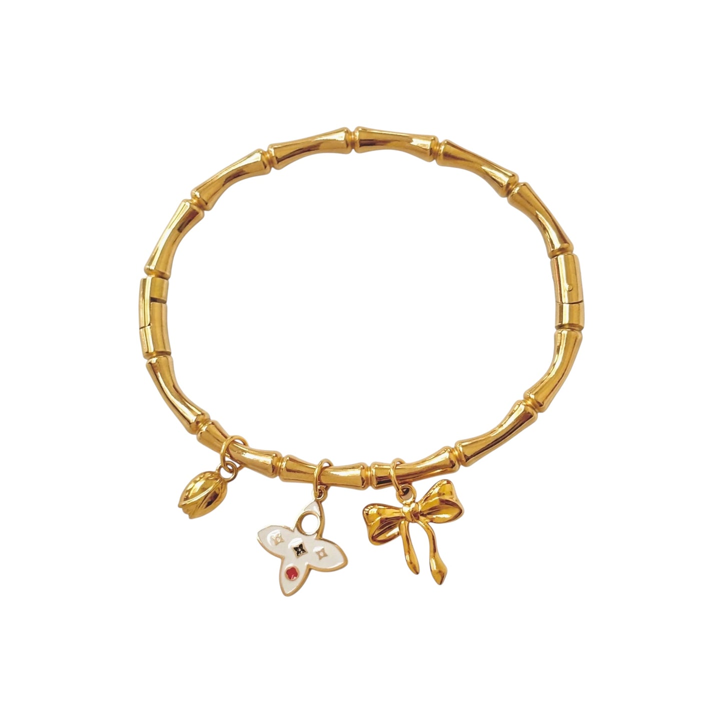 Meadow Bloom Charm Bracelet
