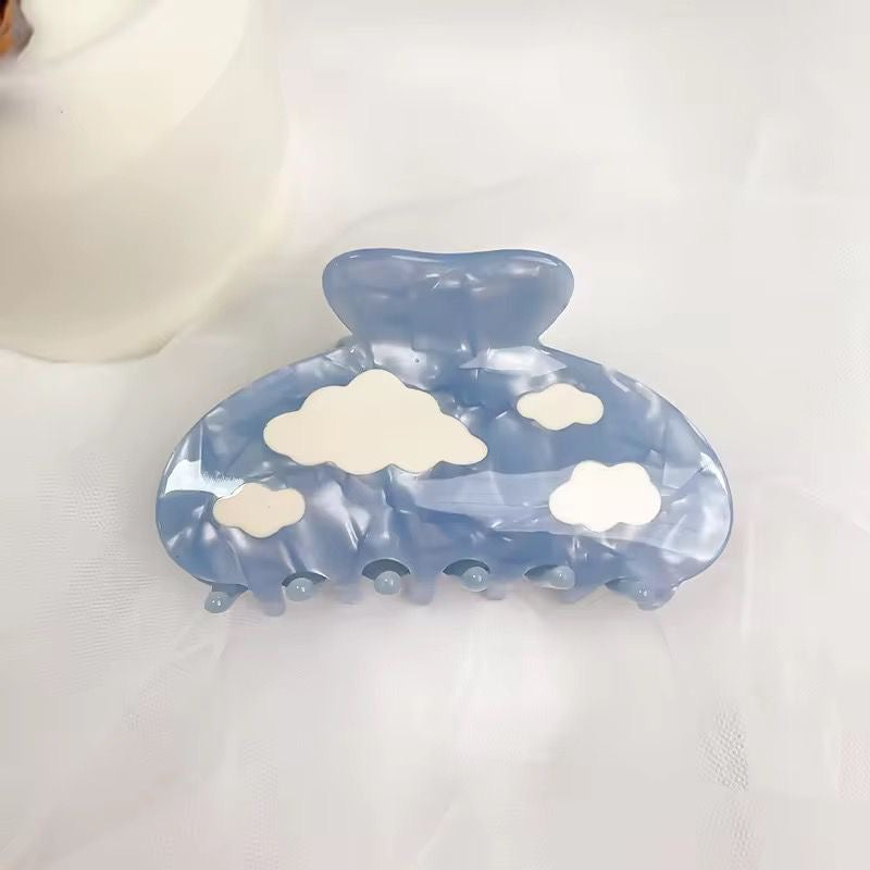 Cloudy Sky Claw Clip