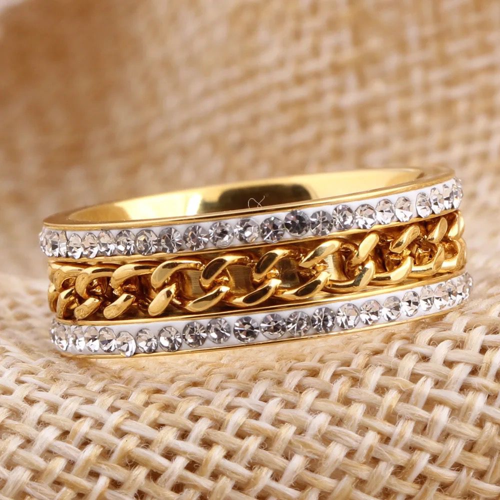 Worth Diamond Cuban Ring -18K