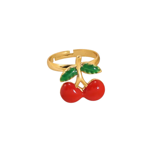 Cherry Berry Ring -Red