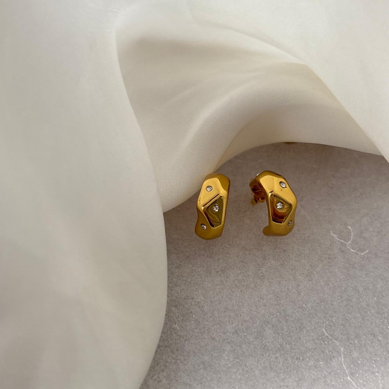 Étoile Mini Chunky Hoops