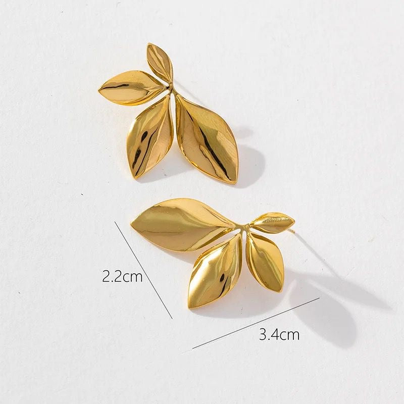 Cascade Studs -18K