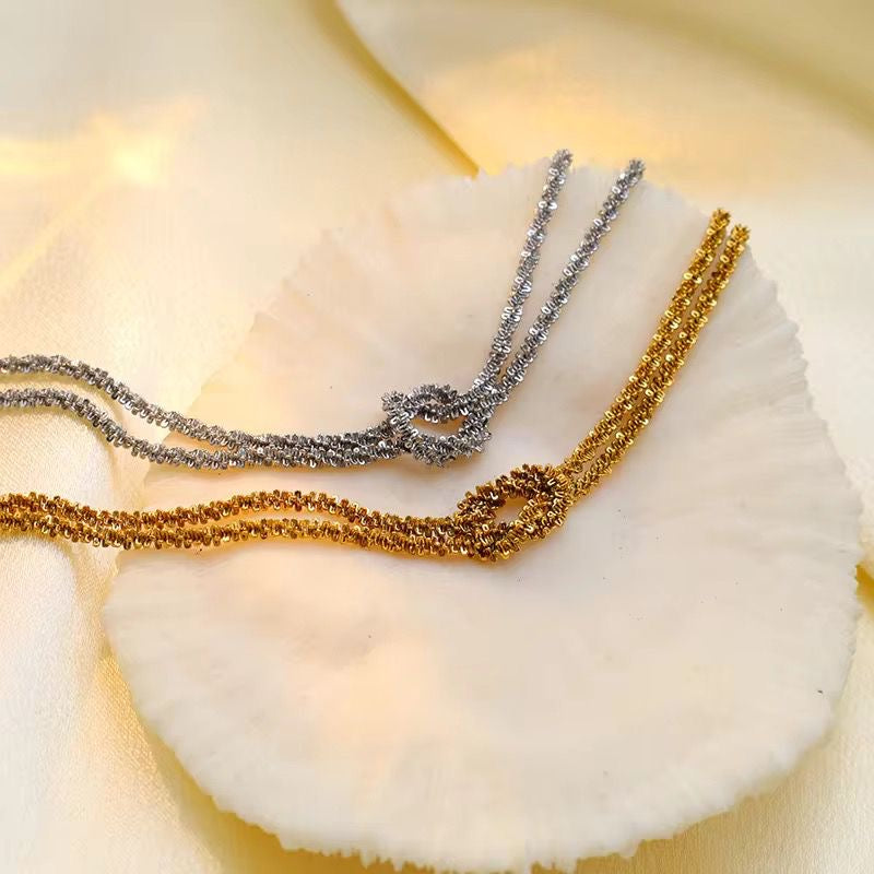 Baby Glitz Knot Bracelet -18K