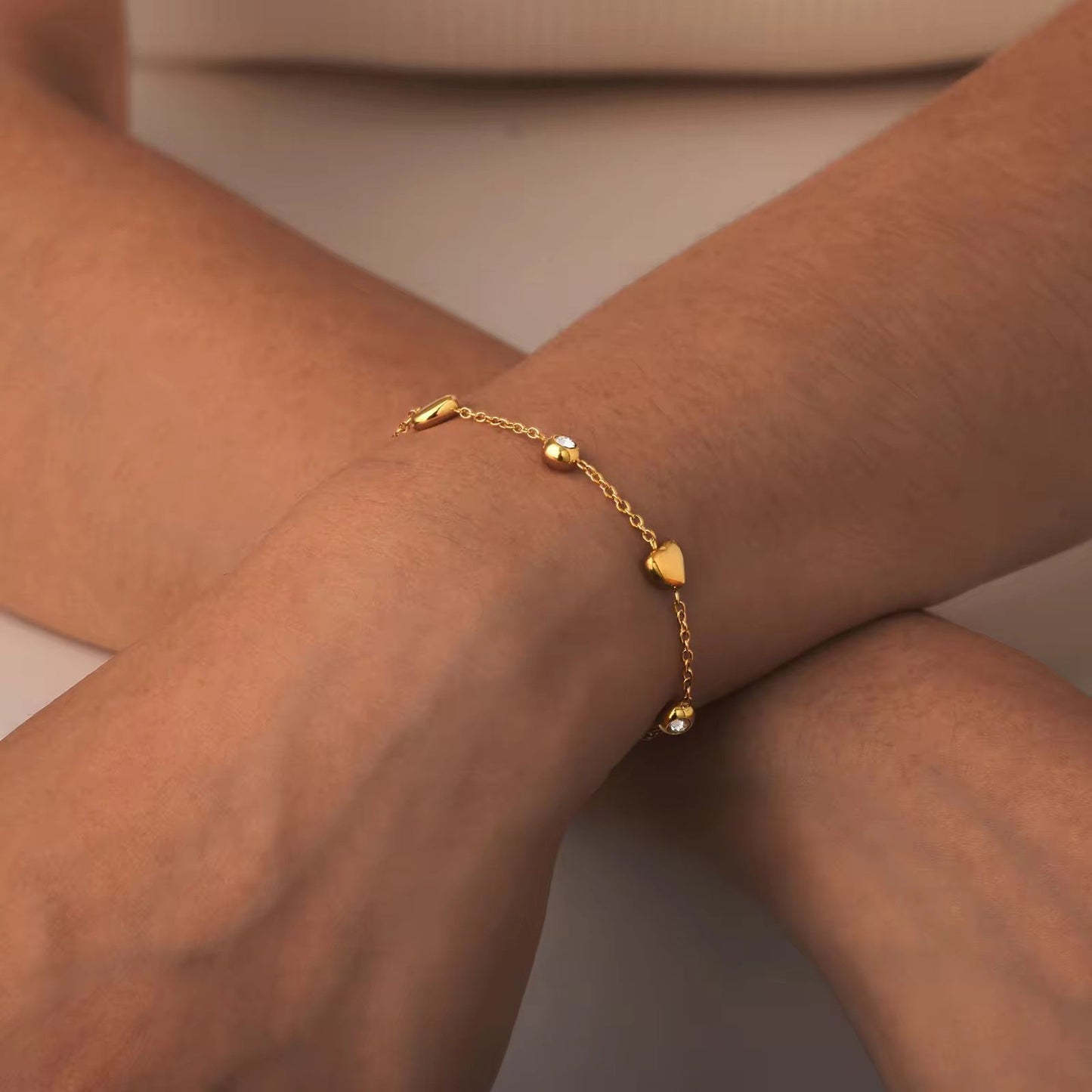 Hearts Desire Cz Bracelet