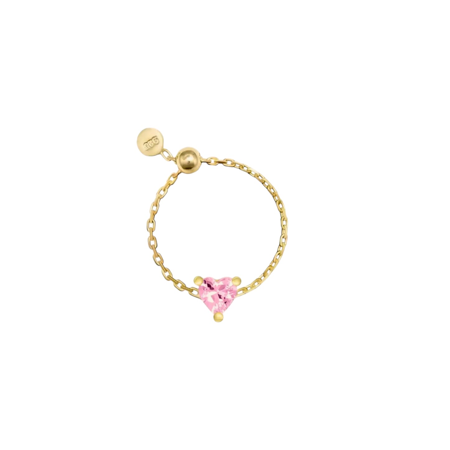 Princess Heart Ring -Adjustable