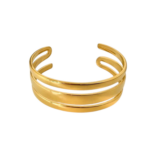 Jane Three Layered Cuff -18K