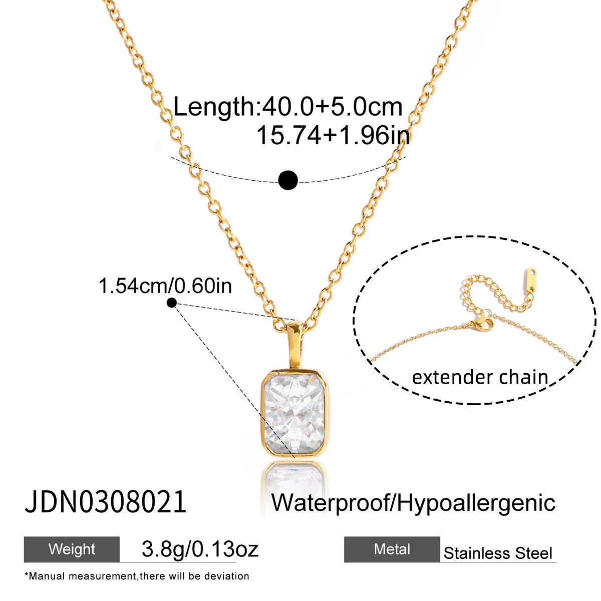 Carré LUX Necklace