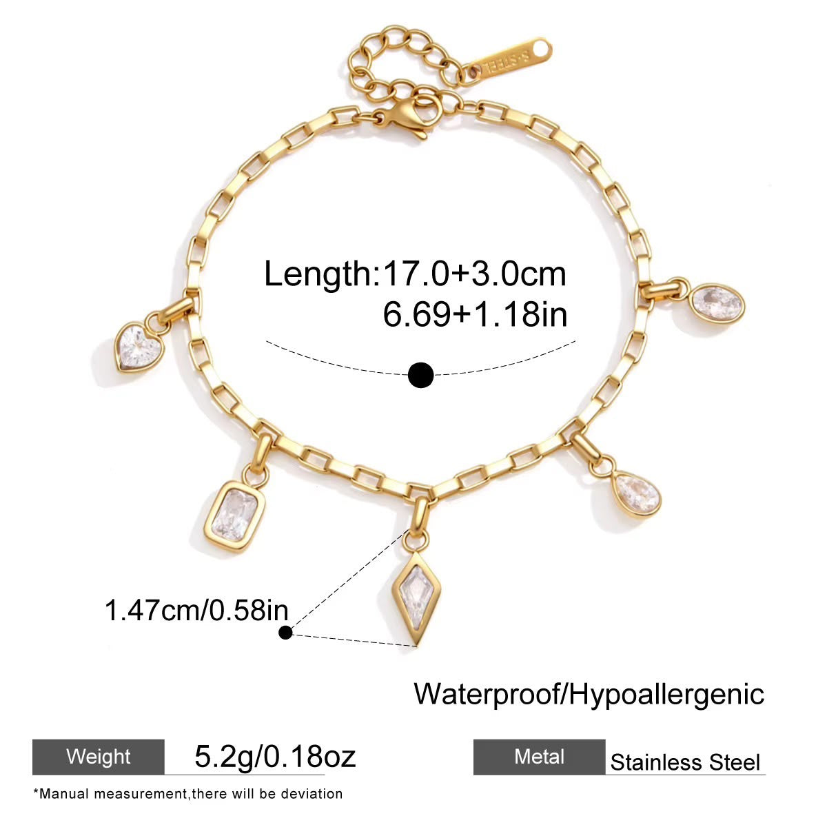 Divine LUX Charm Bracelet