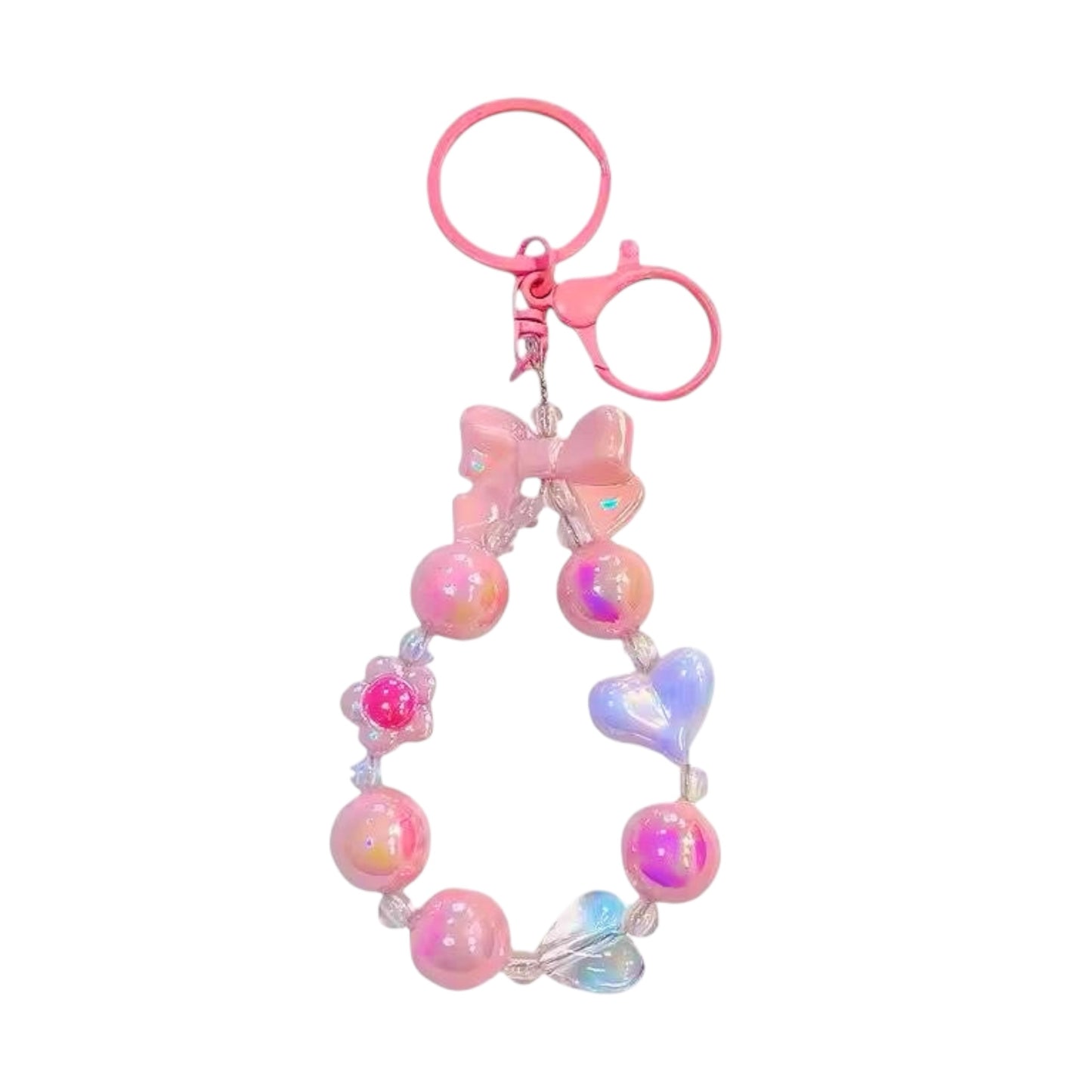 Beaded Bow Phone | Bag Charm X Keychain