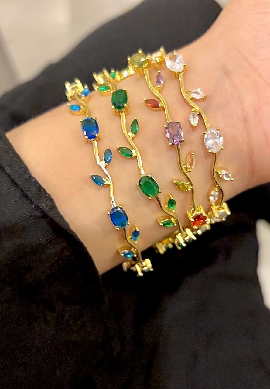 Élan Signature Bracelet -Emerald