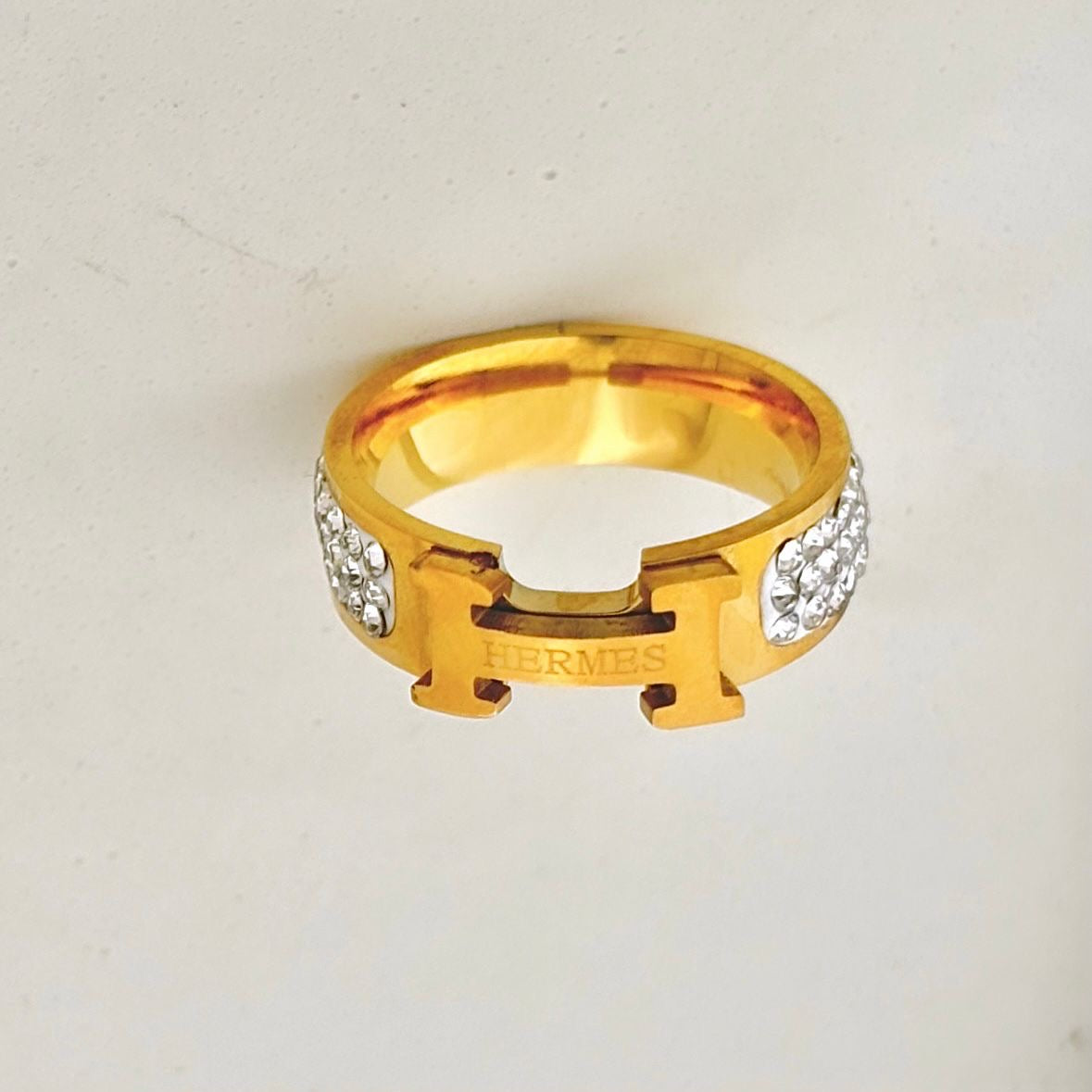 H-Diamantés Luxe Ring