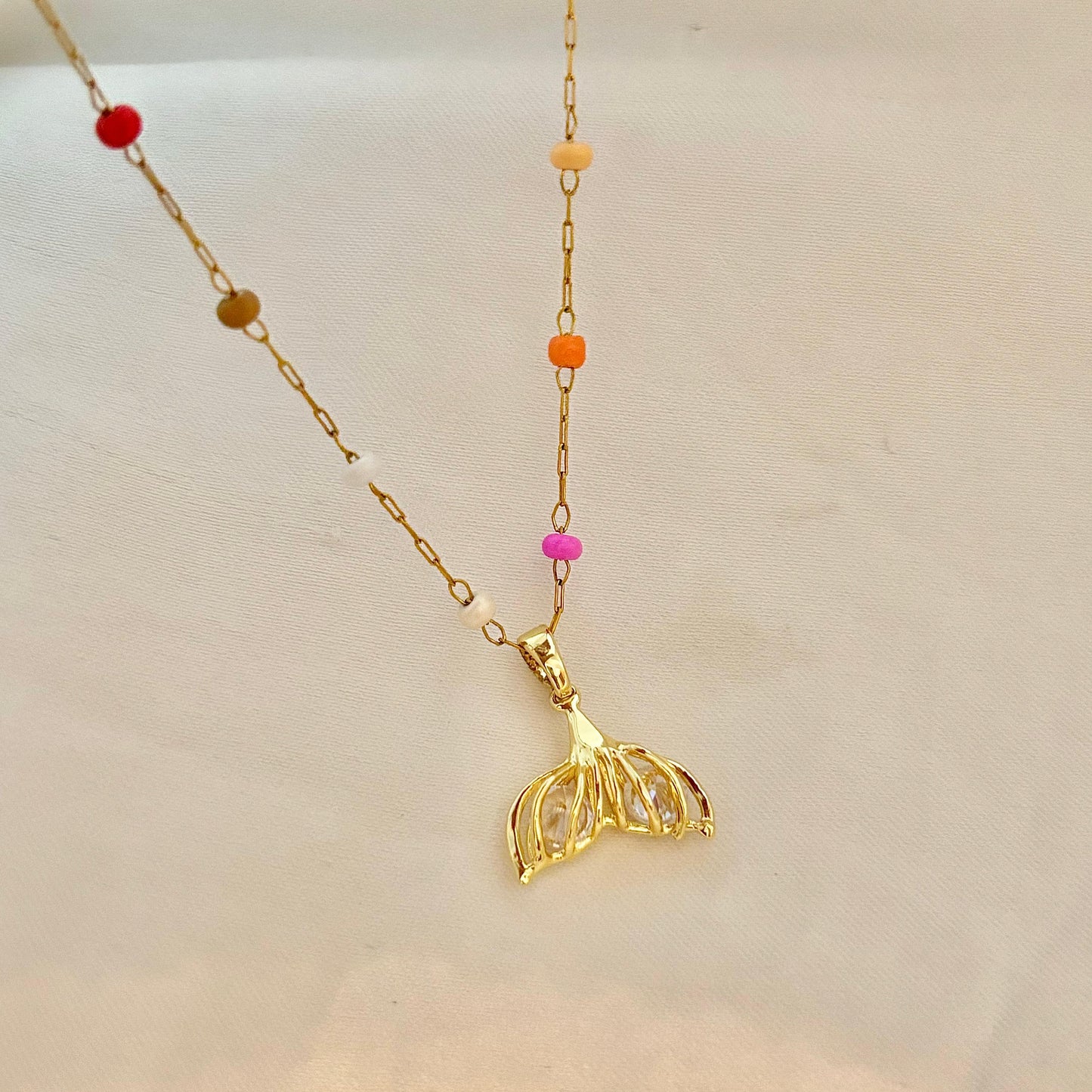 Tail Of Wonder Multi Beaded Necklace