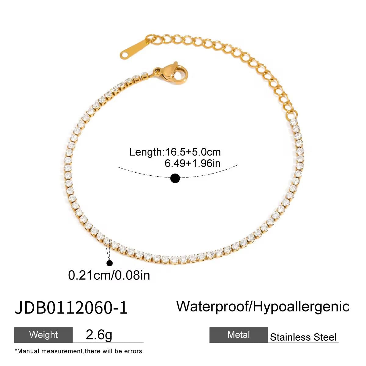 Petite Tennis Bracelet