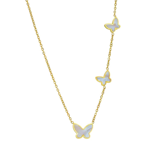 Flutterina Necklace -18K