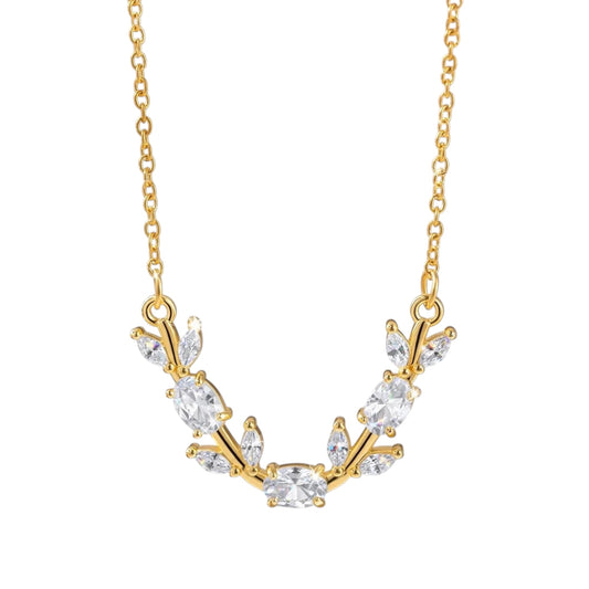 Diamond Tulip Necklace