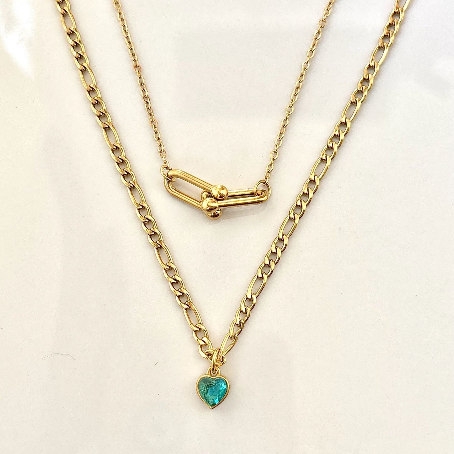 Oceanic Amour Layered Necklace