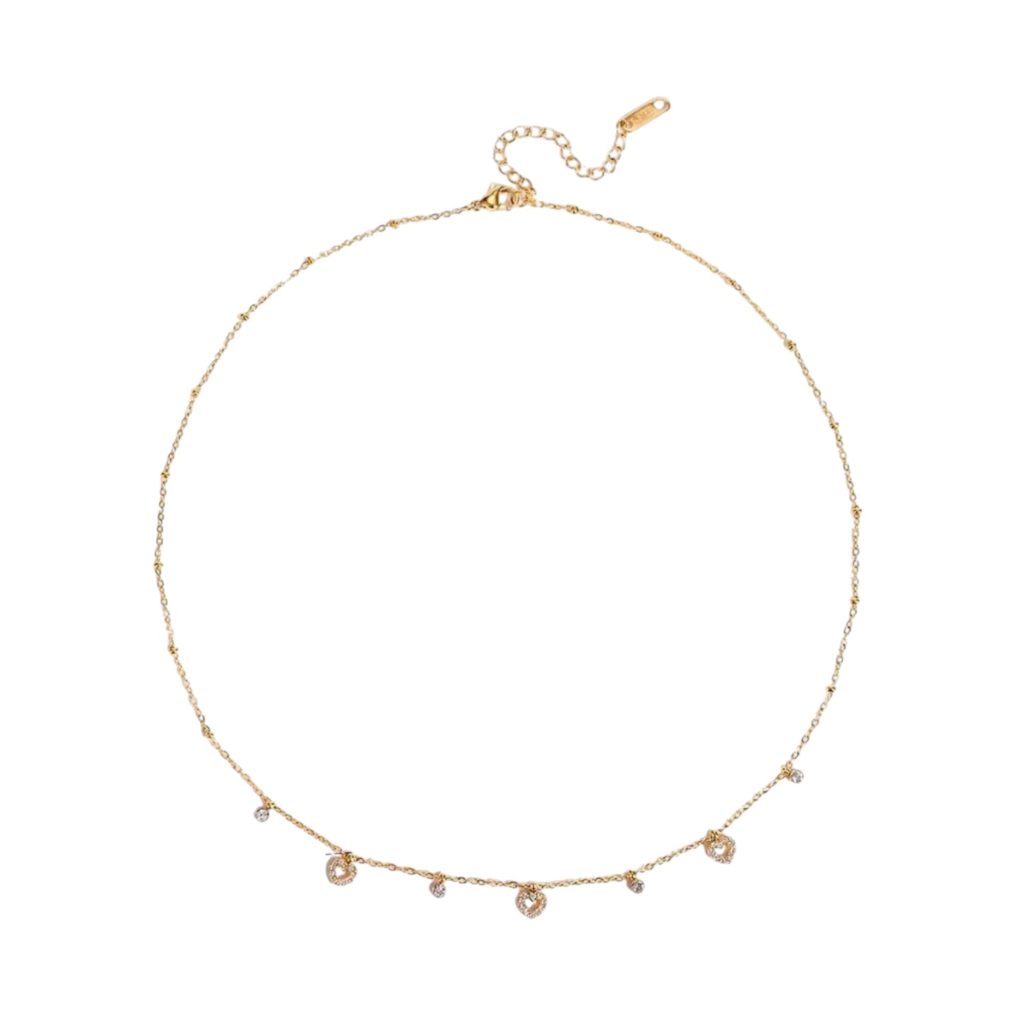 Sweet Heart Charm Necklace