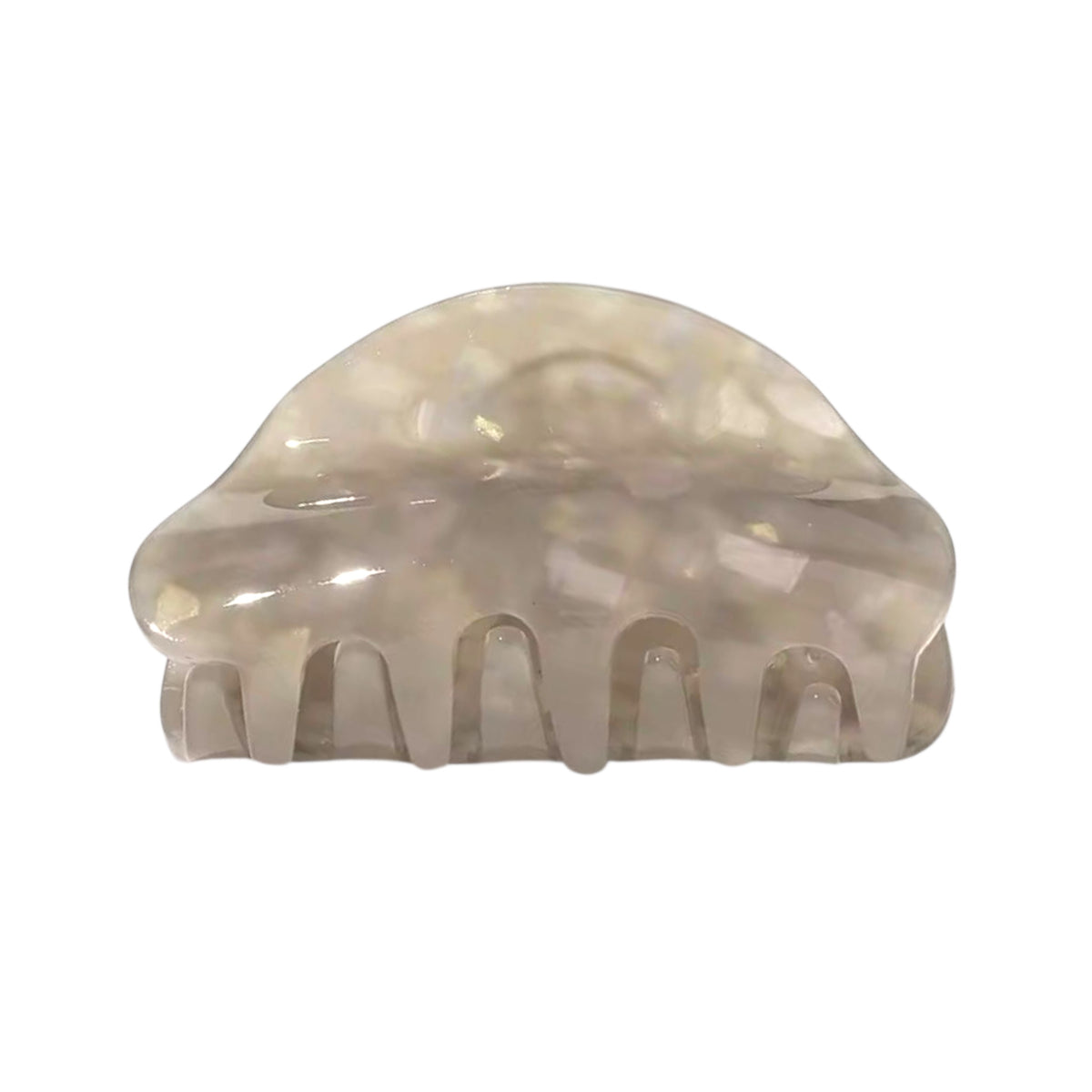 Ash Pearlescent Cloudy Claw Clip