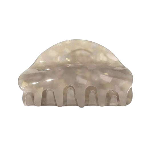 Ash Pearlescent Cloudy Claw Clip