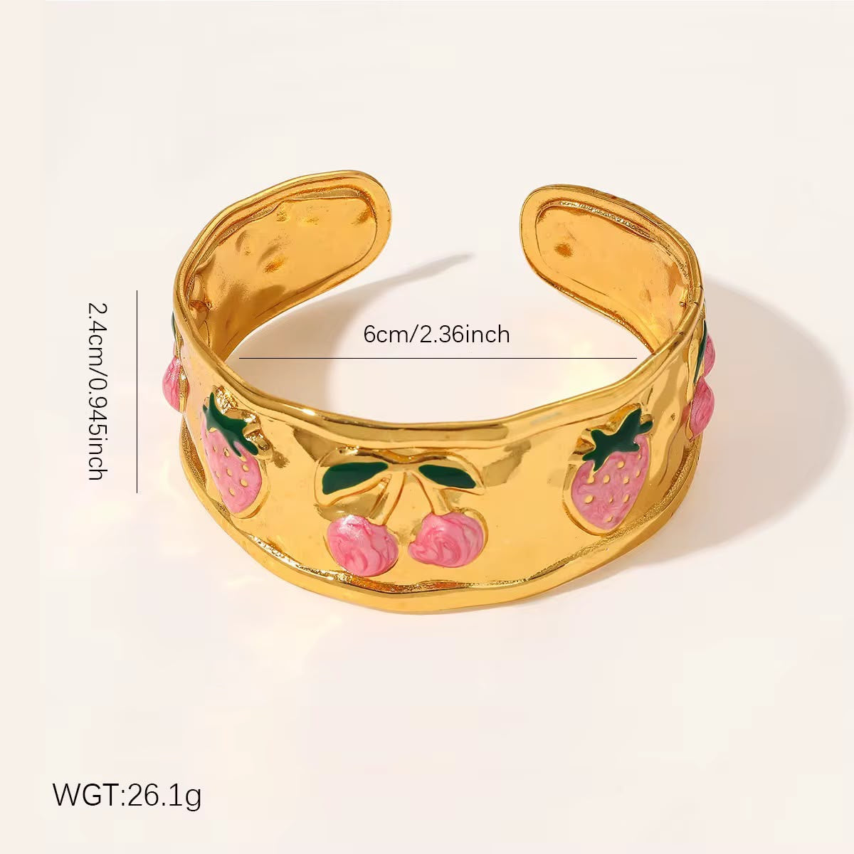 Cherry Berry Thic Cuff