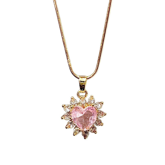 Love Galore Pink Necklace