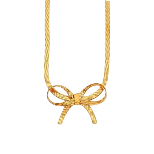 Maisy Bow Necklace